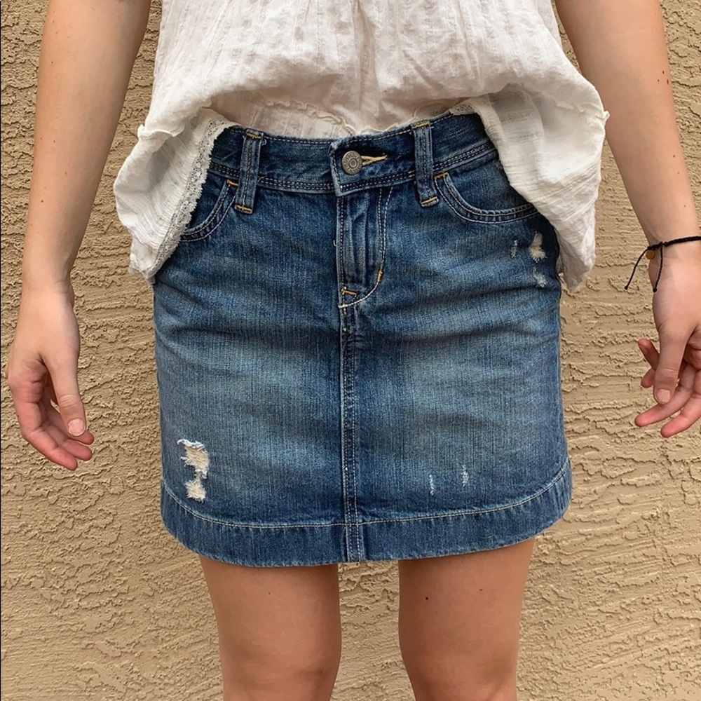 Jean skirt
